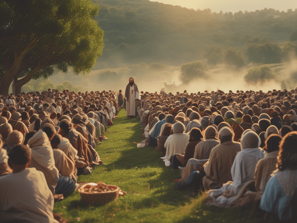 Blessing Many People with Our Sacrificial Gift Through Jesus’s Hand