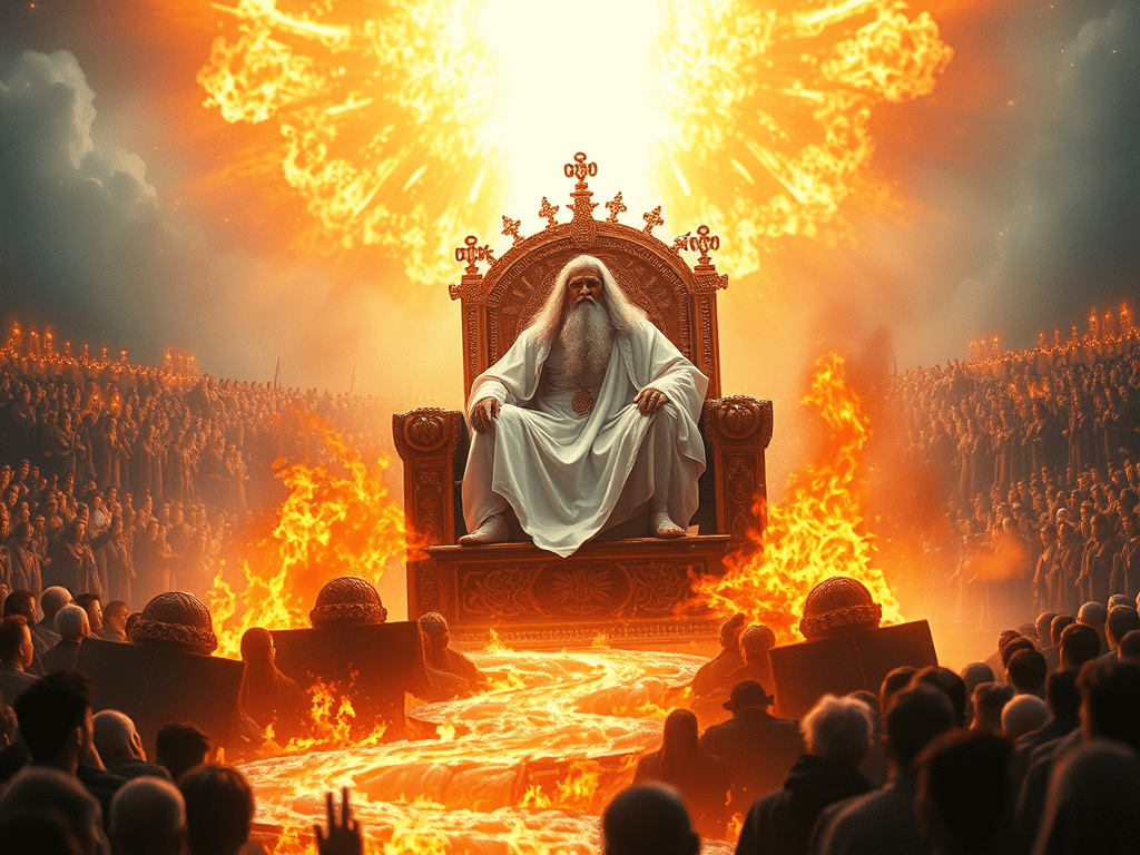 God, The Ancient Of Days, In All His Holiness, Majesty And Glory, Judging With Complete Knowledge And Supreme&nbsp;Wisdom