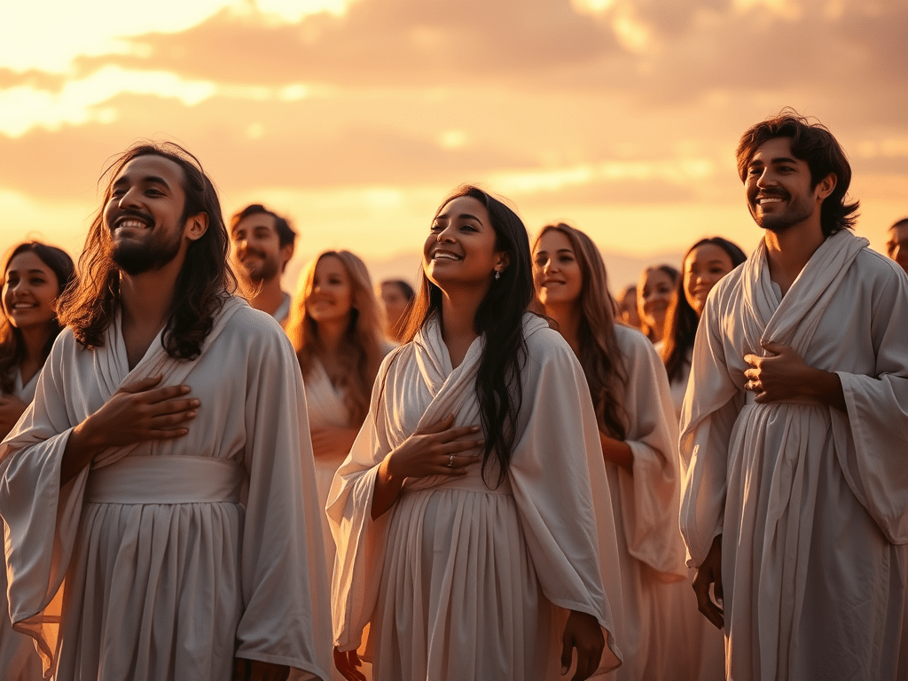 Believers Participating In Jesus’s Suffering Now And One day Being Glorified With Him And Experiencing Overflowing&nbsp;Joy