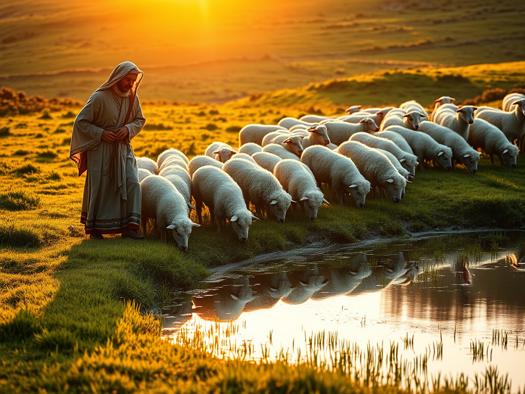 Human Soul Living On The Word Coming From The Mouth Of God And On The Living Water, The Holy Spirit, To Live&nbsp;Forever